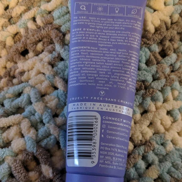 Generation Clay Ultra Violet Brightening Clay Mask - Picture 2 of 2